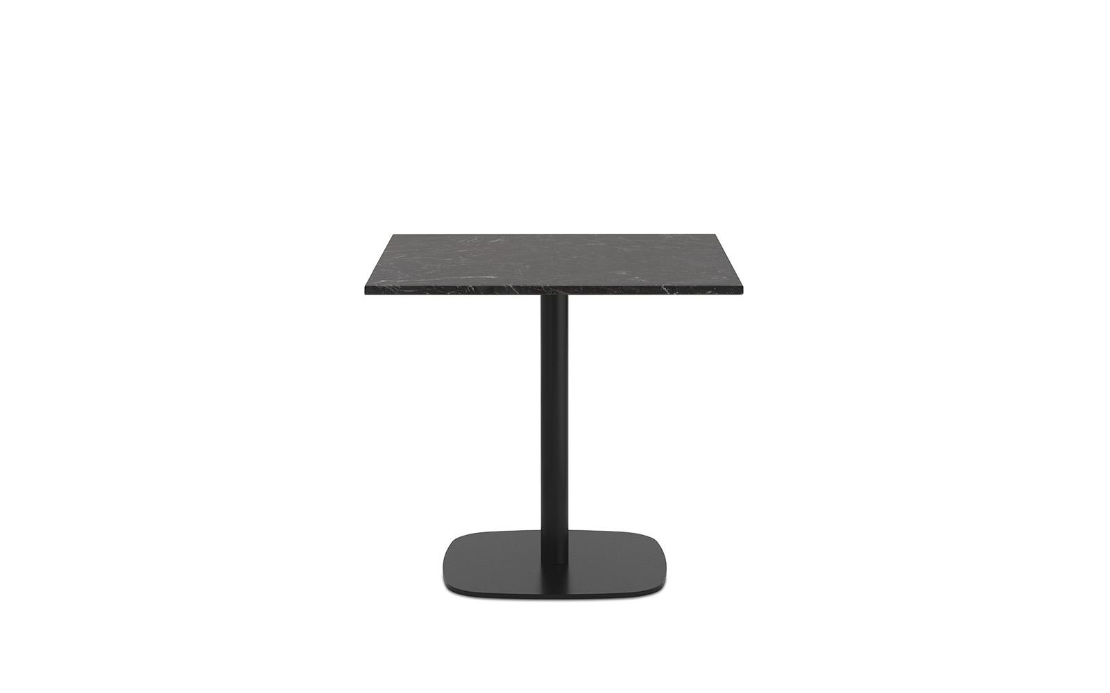 Form Cafétisch H65 70x70 cm Marmor